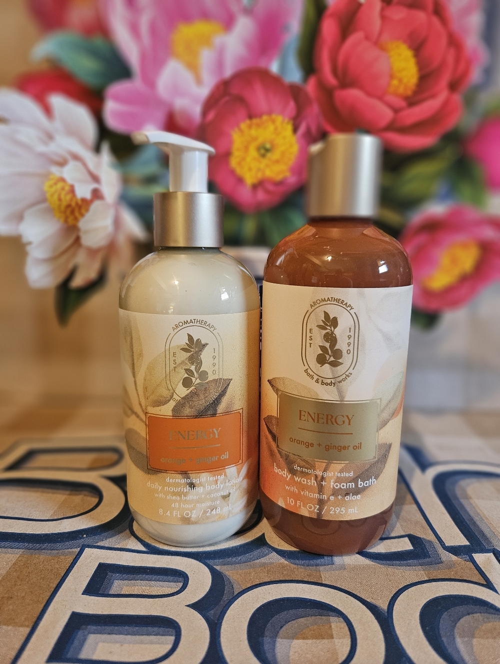 NWT Bath & Body Works Energy Orange & Ginger Bundle - Cream & Orange